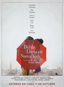 Día de lluvia en Nueva York