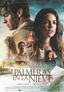 Palmeras en la nieve