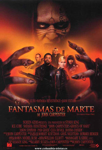 Fantasmas de Marte de John Carpenter